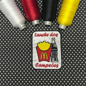 Emblema Batatas e Refrigerante